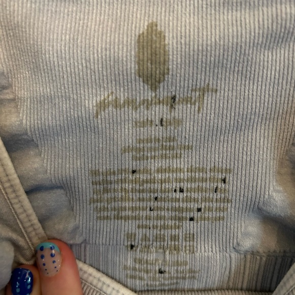 Fp movement Good Karma square neck bra (ice grey) - Picture 2 of 5